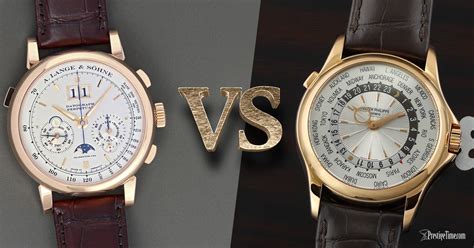 patek philippe vs a lange & sohne|patek philippe lugs.